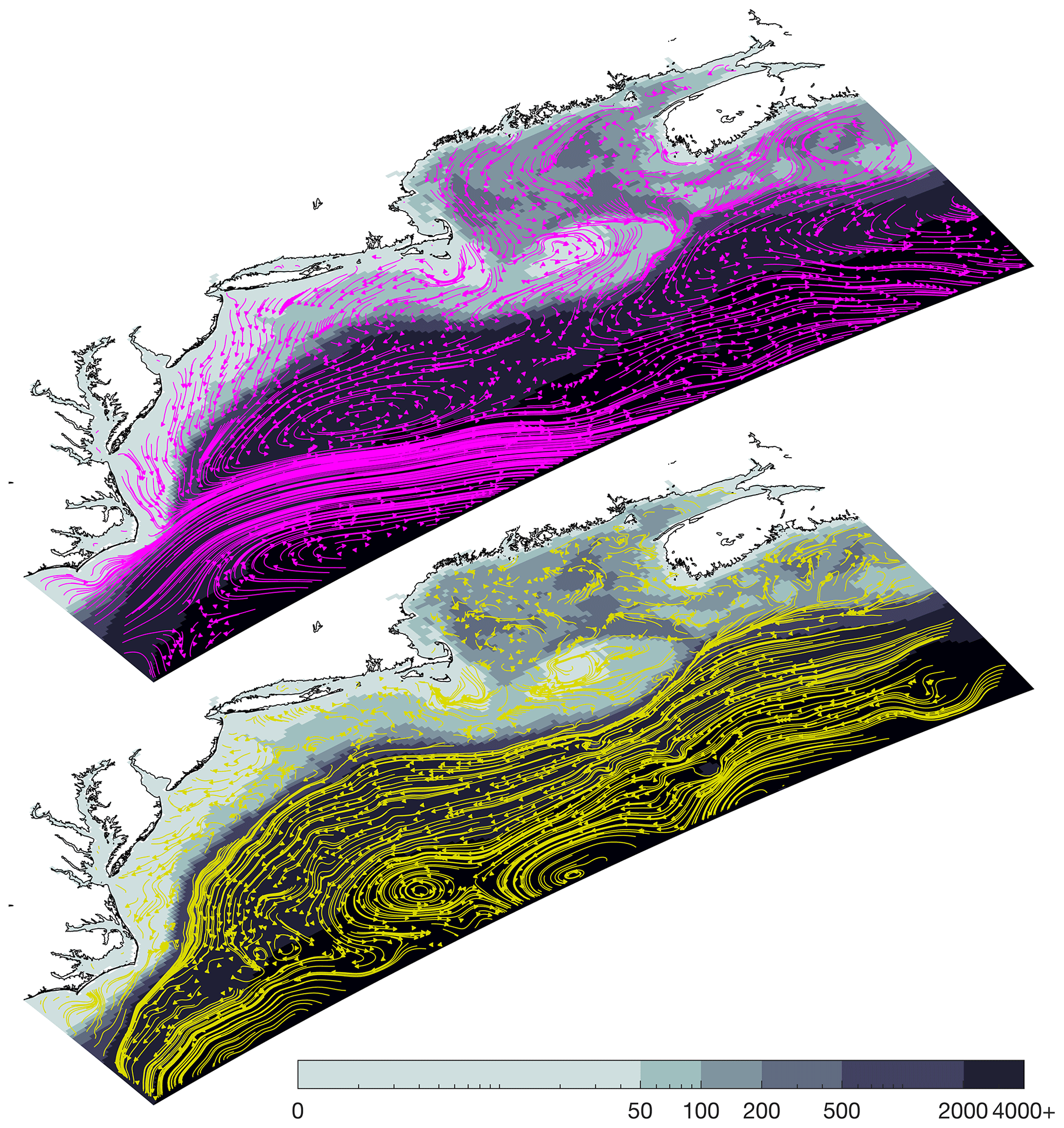 Gmd Doppio A Roms V3 6 Based Circulation Model For The Mid Atlantic Bight And Gulf Of Maine Configuration And Comparison To Integrated Coastal Observing Network Observations